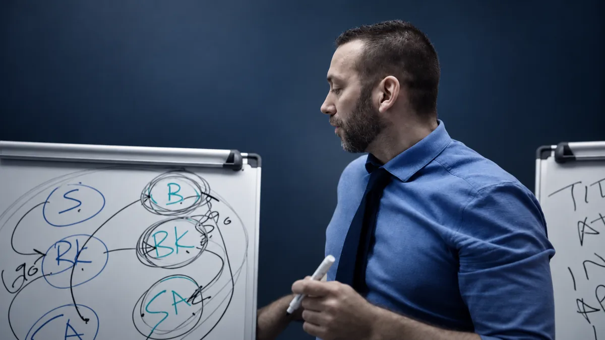 Daniel Larson teaching real estate concepts